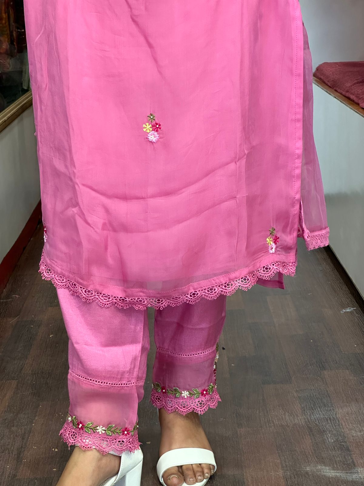 Organza Pakistani suit 3pc